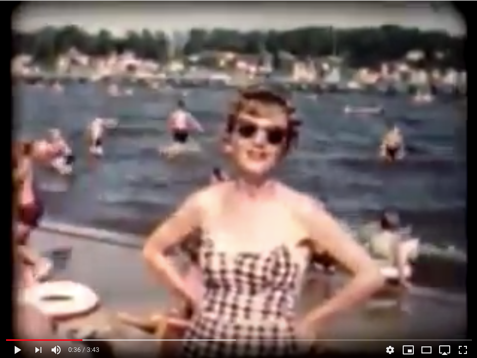 Indiana Beach at Shafer lake 1962